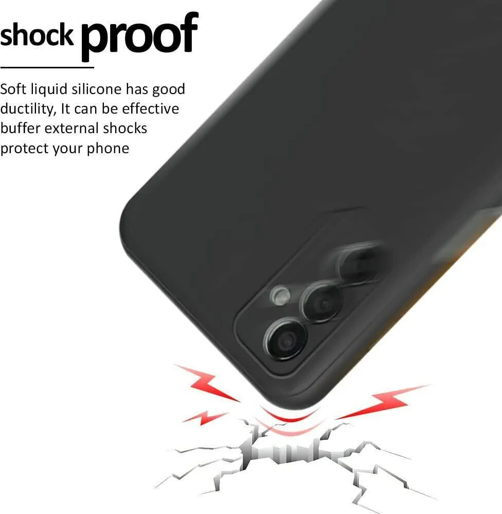 Micvir Back Cover for Samsung Galaxy F23 5G (Black, Dual Protection, Silicon, Pack of: 1) — image 4 of 5