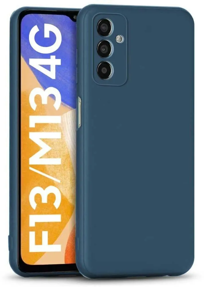 Micvir Back Cover for Samsung Galaxy F23 5G (Blue, Dual Protection, Silicon, Pack of: 1) — image 2 of 5