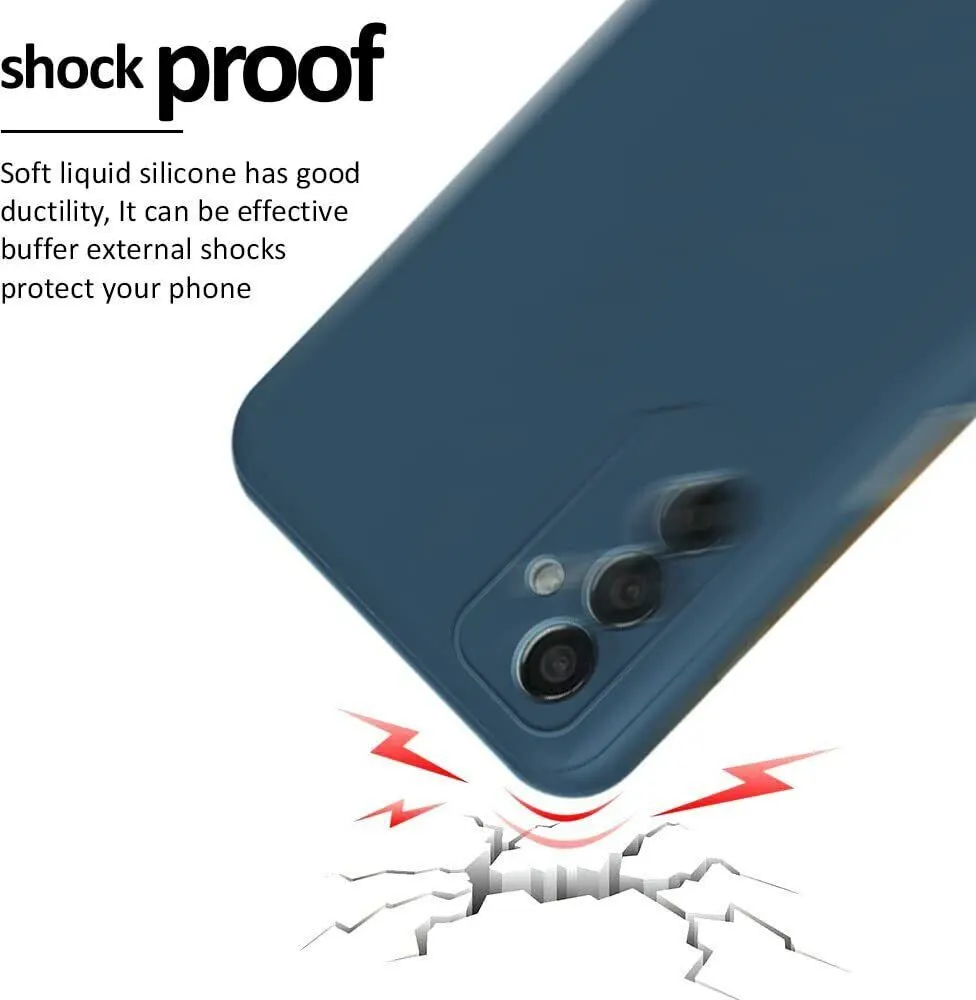 Micvir Back Cover for Samsung Galaxy F23 5G (Blue, Dual Protection, Silicon, Pack of: 1) — image 4 of 5