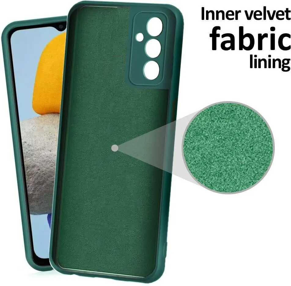 Micvir Back Cover for Samsung Galaxy F13, Samsung Galaxy M13, Samsung Galaxy F23 5G (Green, Dual Protection, Silicon, Pack of: 1) — image 2 of 3