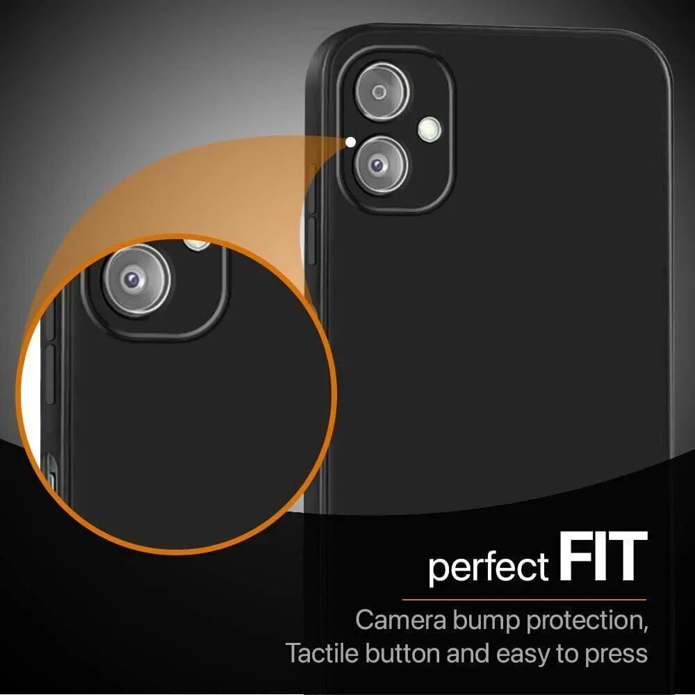 Micvir Back Cover for Samsung Galaxy F14 5G (Black, Dual Protection, Silicon, Pack of: 1) — image 3 of 5