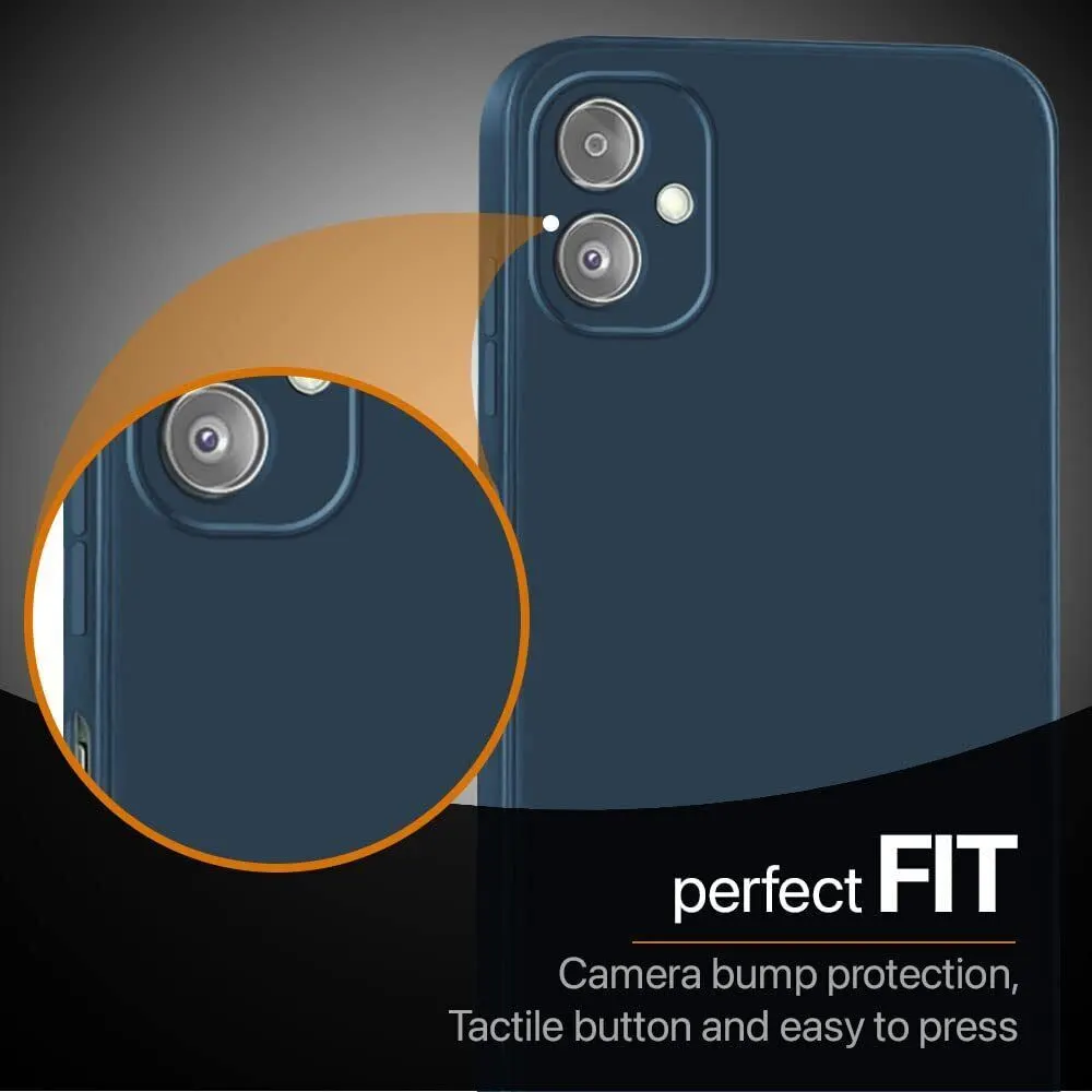 Micvir Back Cover for Samsung Galaxy F14 5G (Blue, Dual Protection, Silicon, Pack of: 1) — image 3 of 5