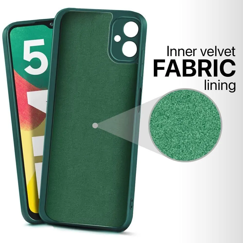 Micvir Back Cover for Samsung Galaxy F14 5G (Green, Dual Protection, Silicon, Pack of: 1) — image 2 of 5