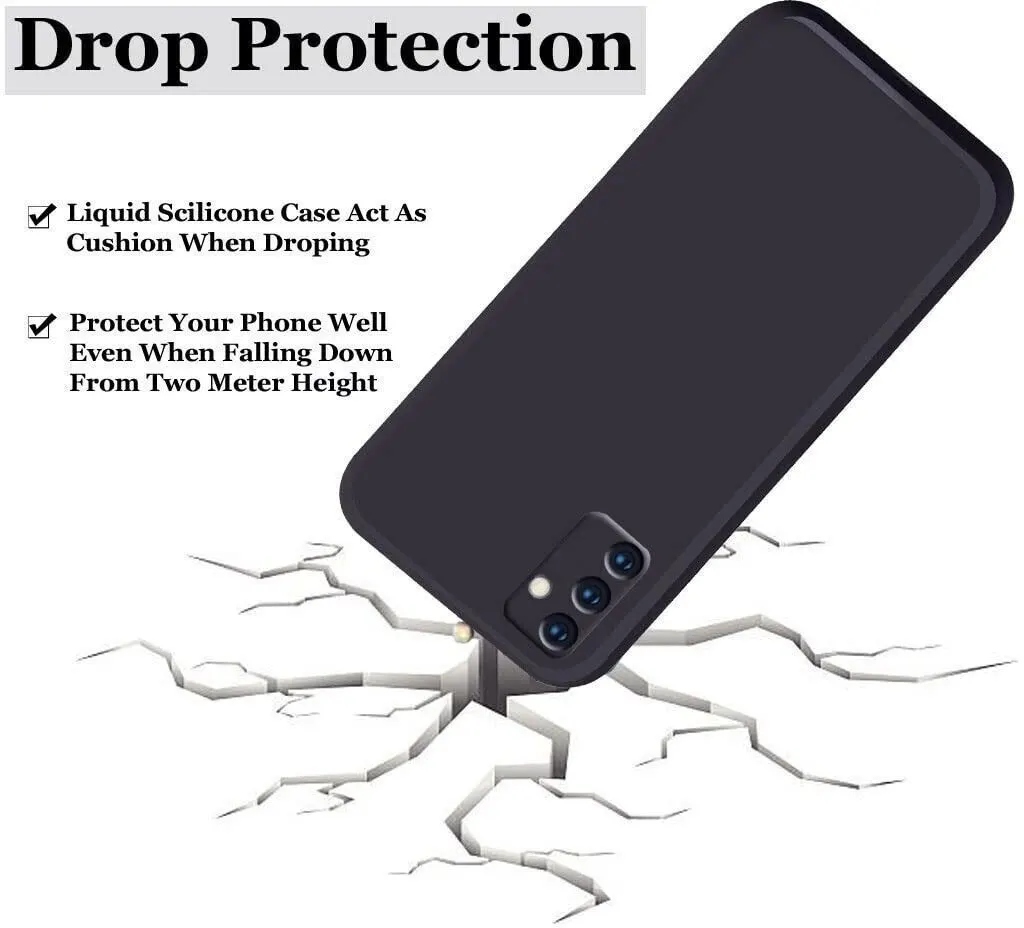 Micvir Back Cover for Samsung Galaxy F13 (Black, Dual Protection, Silicon, Pack of: 1) — image 3 of 5