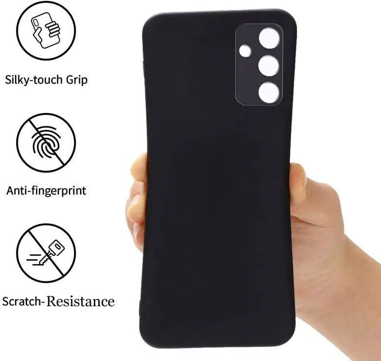 Micvir Back Cover for Samsung Galaxy F13 (Black, Dual Protection, Silicon, Pack of: 1) — image 4 of 5