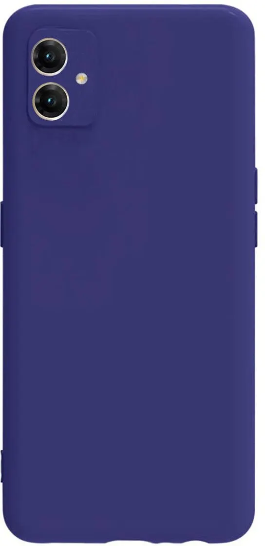 Micvir Back Cover for Samsung Galaxy M04 (Blue, Dual Protection, Silicon, Pack of: 1) — image 3 of 4