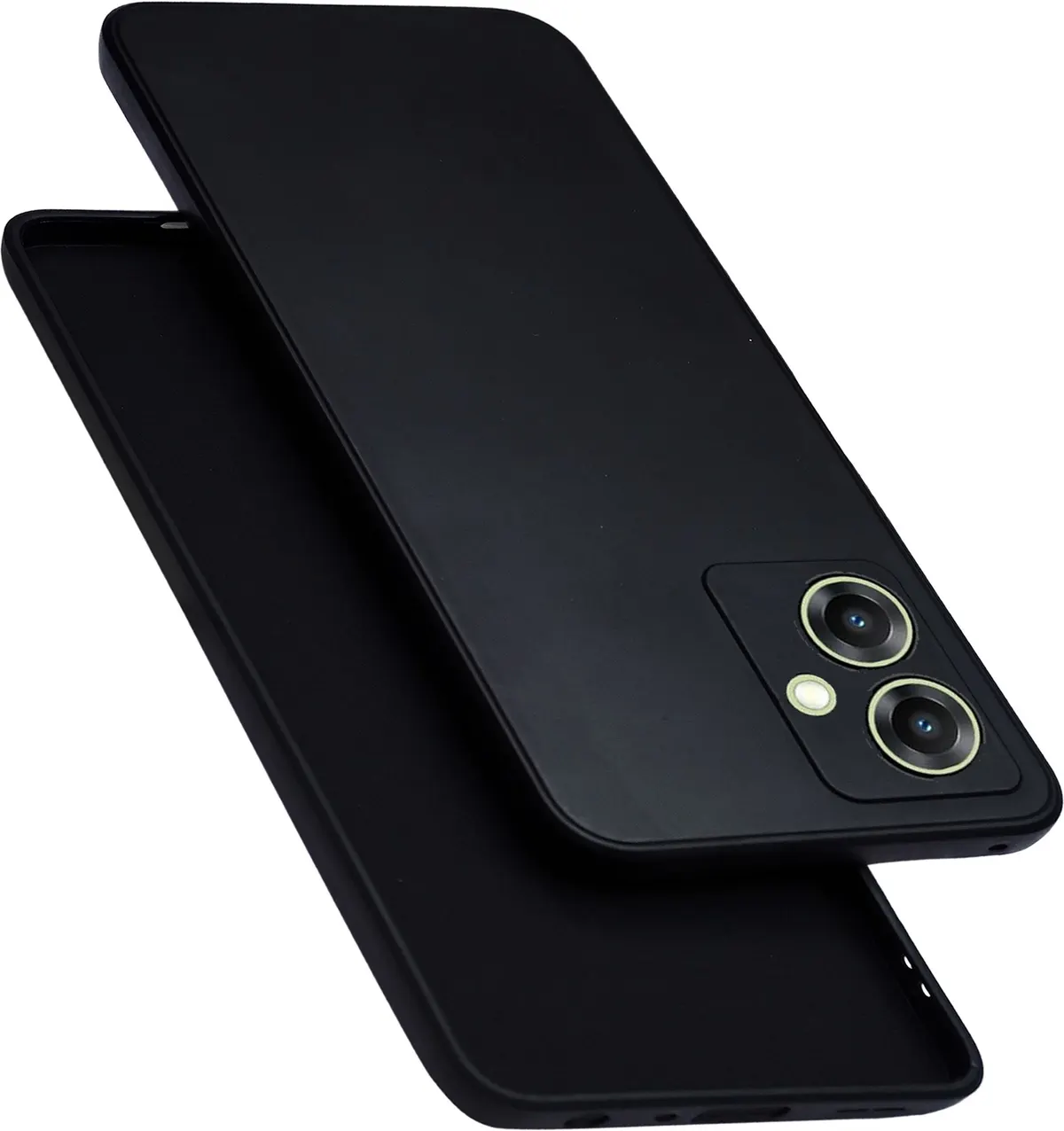 Micvir Back Cover for SAMSUNG Galaxy M06 5G (Black, Dual Protection, Silicon, Pack of: 1)