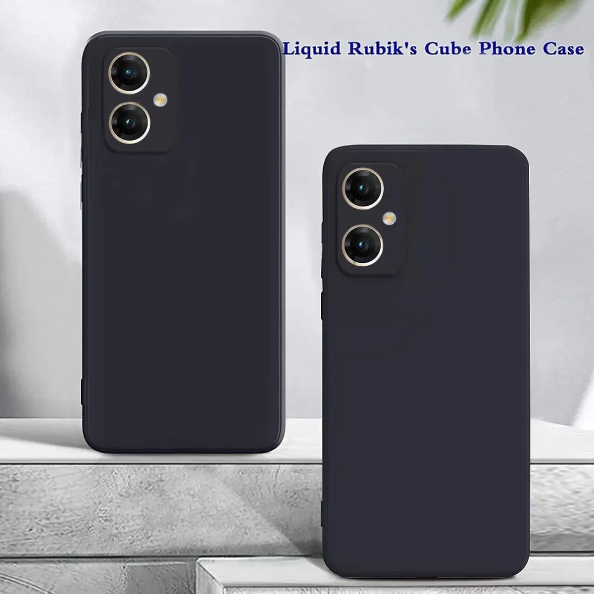 Micvir Back Cover for Samsung Galaxy M13 5G (Black, Dual Protection, Silicon, Pack of: 1) — image 3 of 5