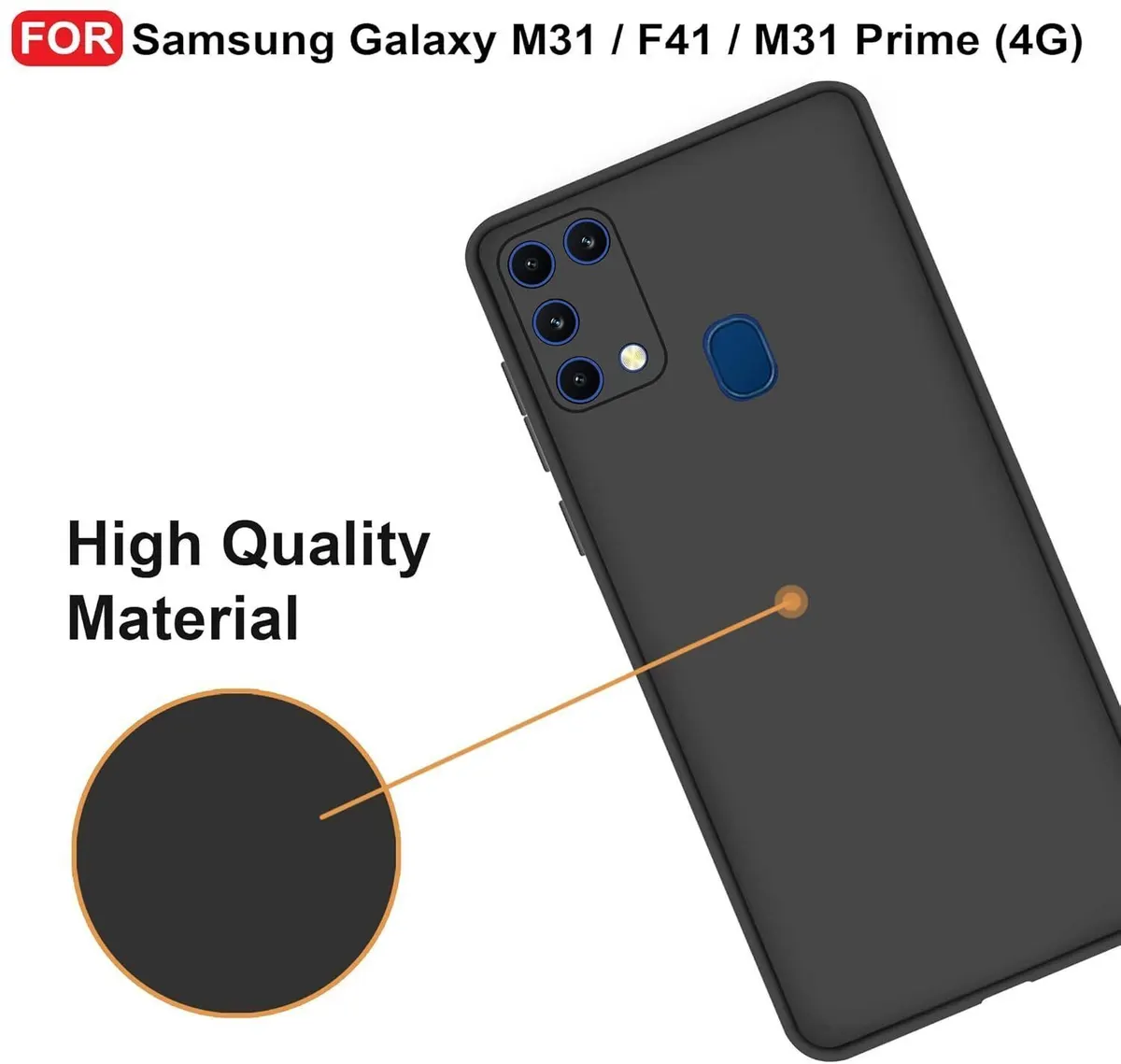 Xolia Back Cover for Samsung Galaxy M30s (Black, Dual Protection, Silicon, Pack of: 1) — image 3 of 5