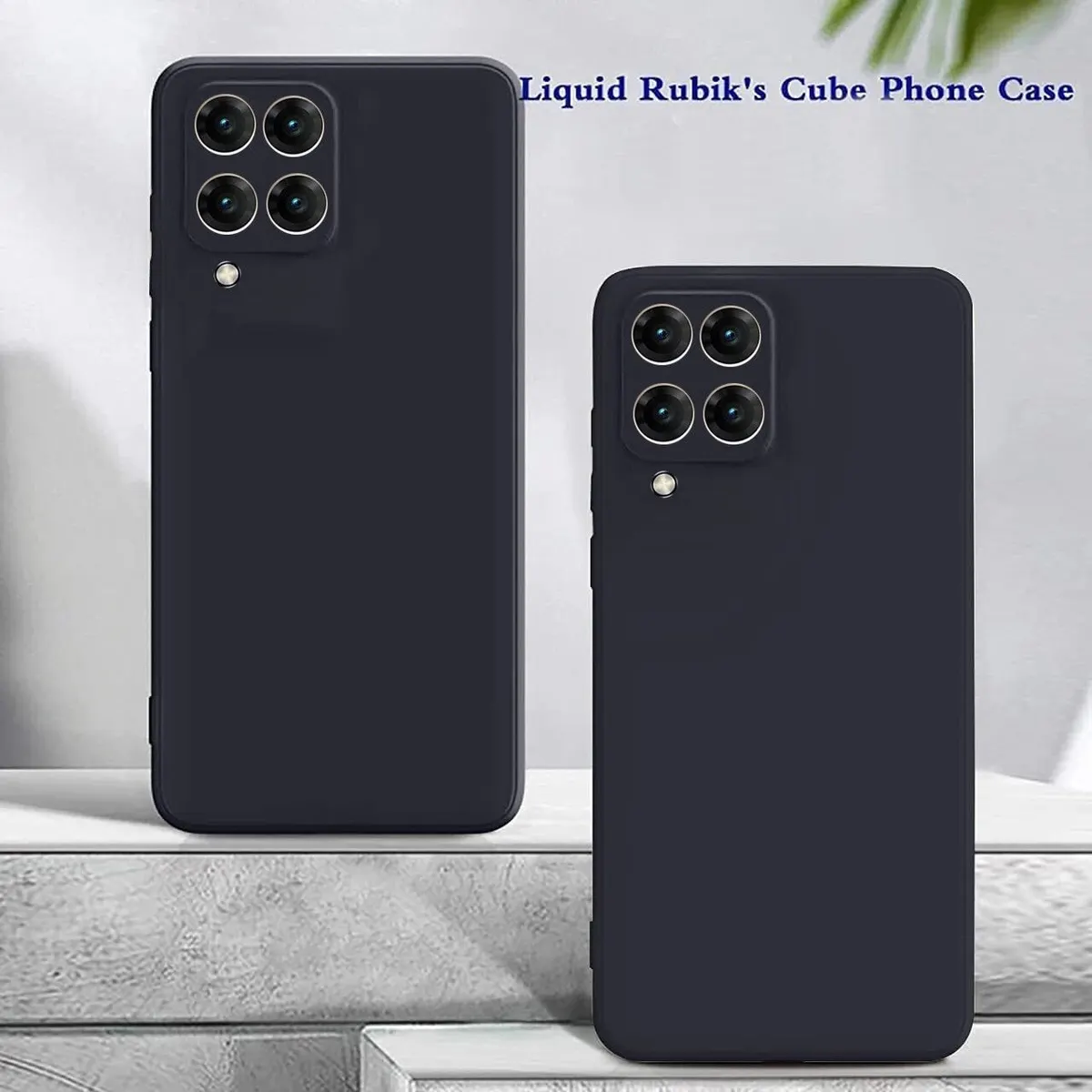 Micvir Back Cover for Samsung Galaxy M53 5G (Black, Dual Protection, Silicon, Pack of: 1) — image 3 of 5