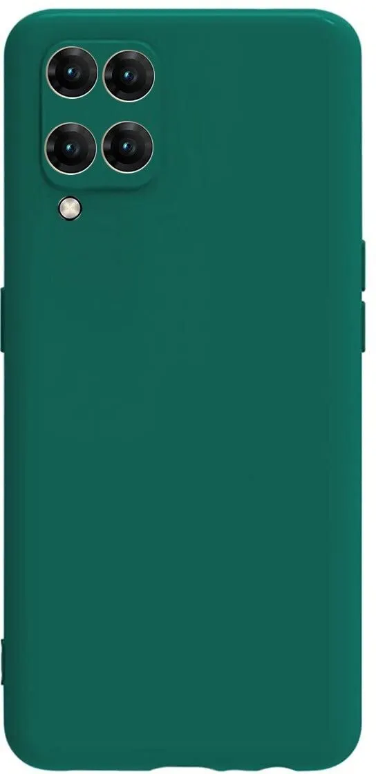 Micvir Back Cover for Samsung Galaxy M53 5G (Green, Dual Protection, Silicon, Pack of: 1) — image 4 of 5