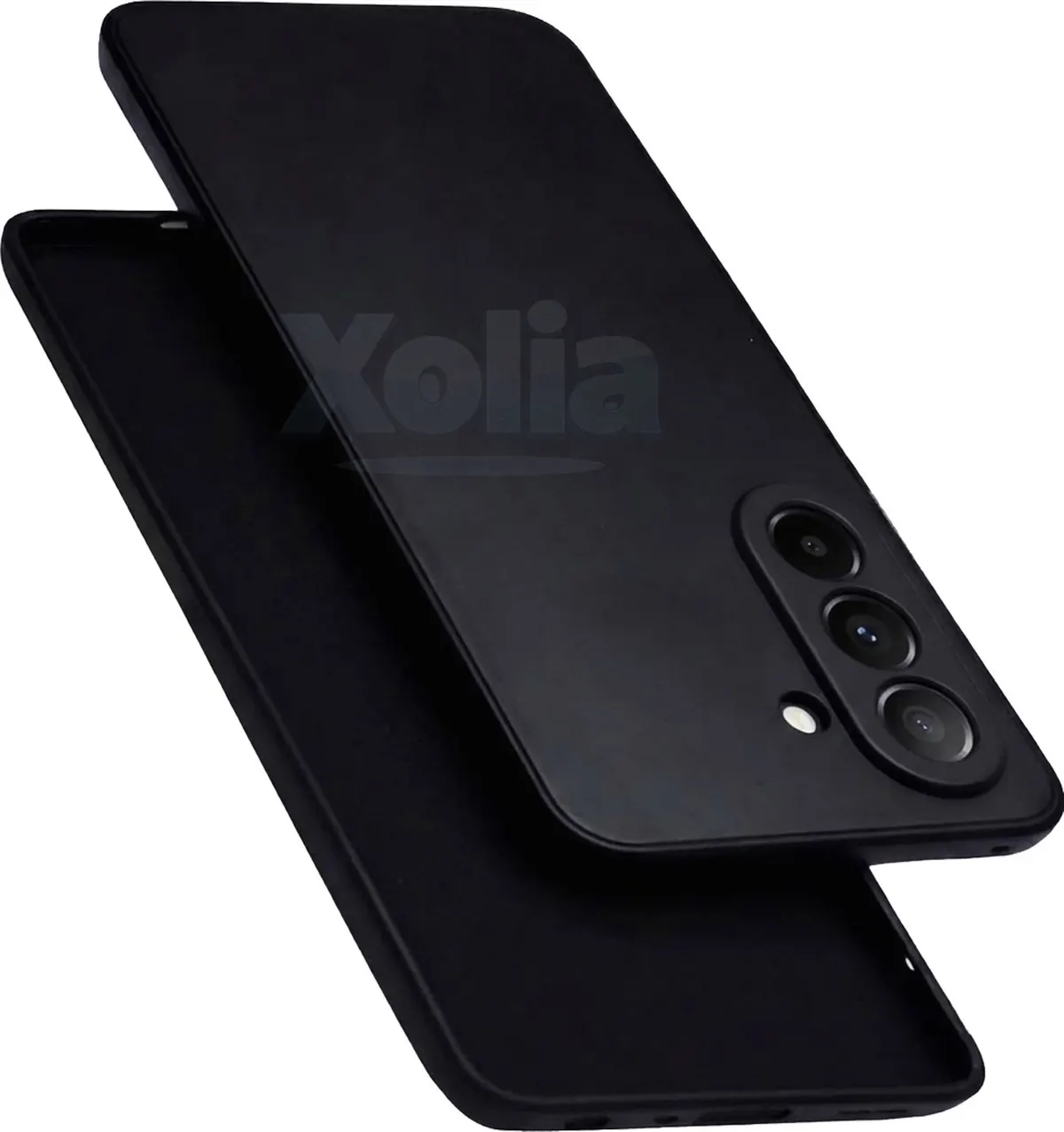 Micvir Back Cover for Samsung Galaxy F56 5G (Black, Dual Protection, Silicon, Pack of: 1)