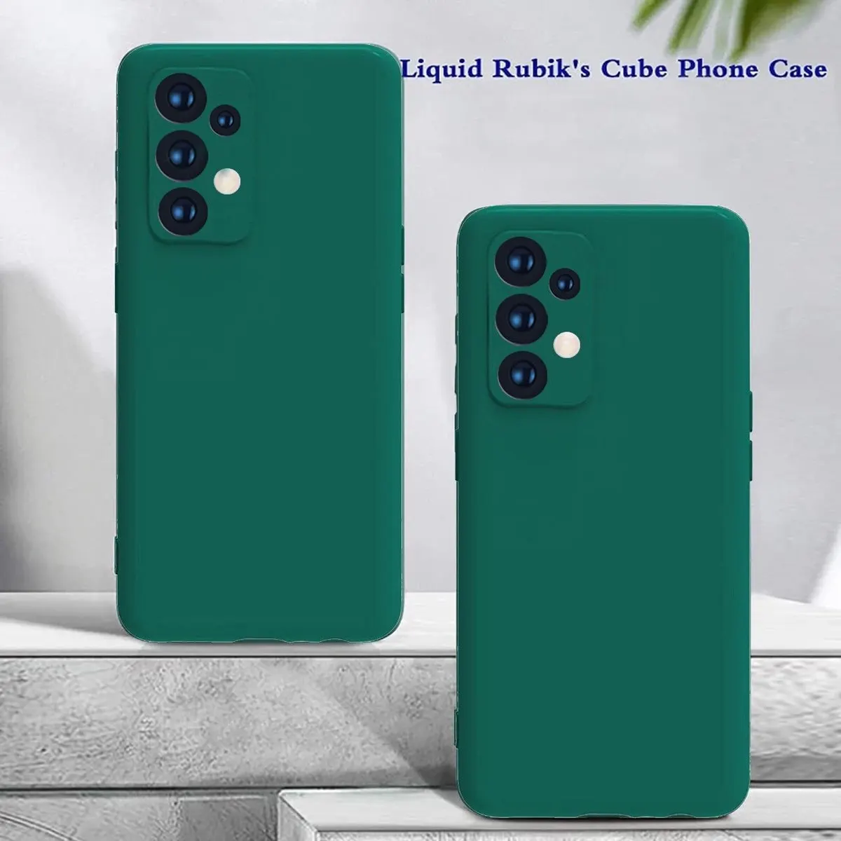 Micvir Back Cover for Samsung M32 5G (Green, Dual Protection, Silicon, Pack of: 1) — image 2 of 5