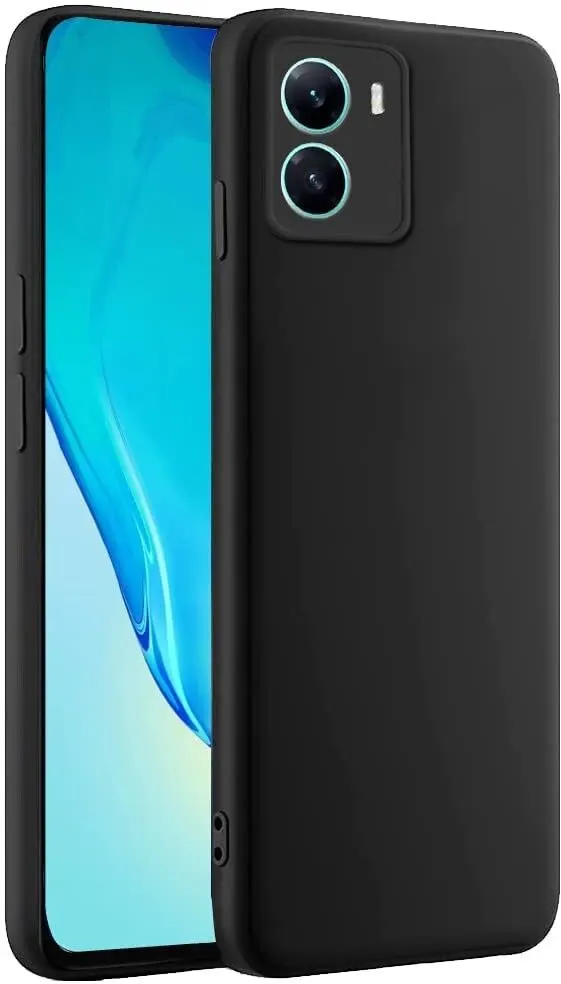 Micvir Back Cover for Vivo Y16 (Black, Dual Protection, Silicon, Pack of: 1) — image 2 of 5