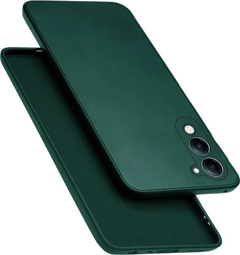 Micvir Back Cover for Vivo Y19 (Green, Dual Protection, Silicon, Pack of: 1)