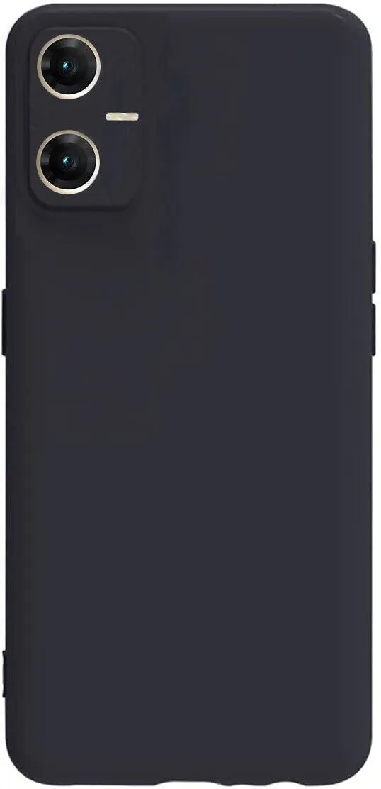 Micvir Back Cover for Vivo Y22s (Black, Dual Protection, Silicon, Pack of: 1) — image 3 of 5