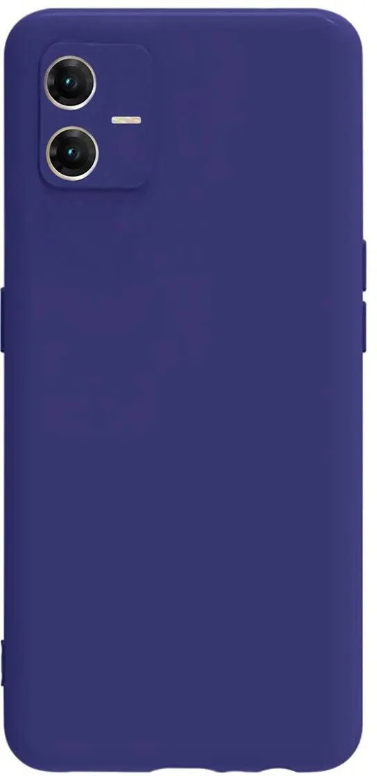 Micvir Back Cover for Vivo Y22s (Blue, Dual Protection, Silicon, Pack of: 1) — image 3 of 5