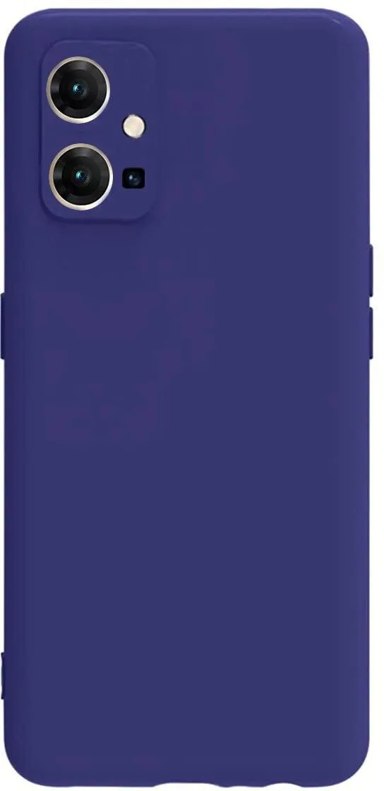 Micvir Back Cover for Vivo Y75 (Blue, Dual Protection, Silicon, Pack of: 1) — image 3 of 5