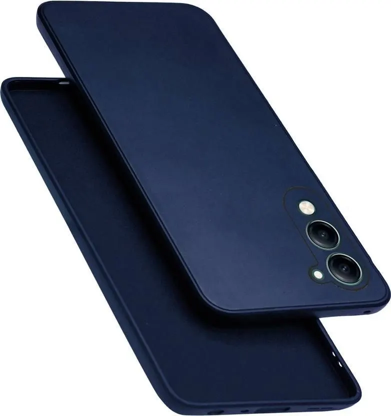 Micvir Back Cover for iQOO Z10 Lite 5G (Blue, Dual Protection, Silicon, Pack of: 1)
