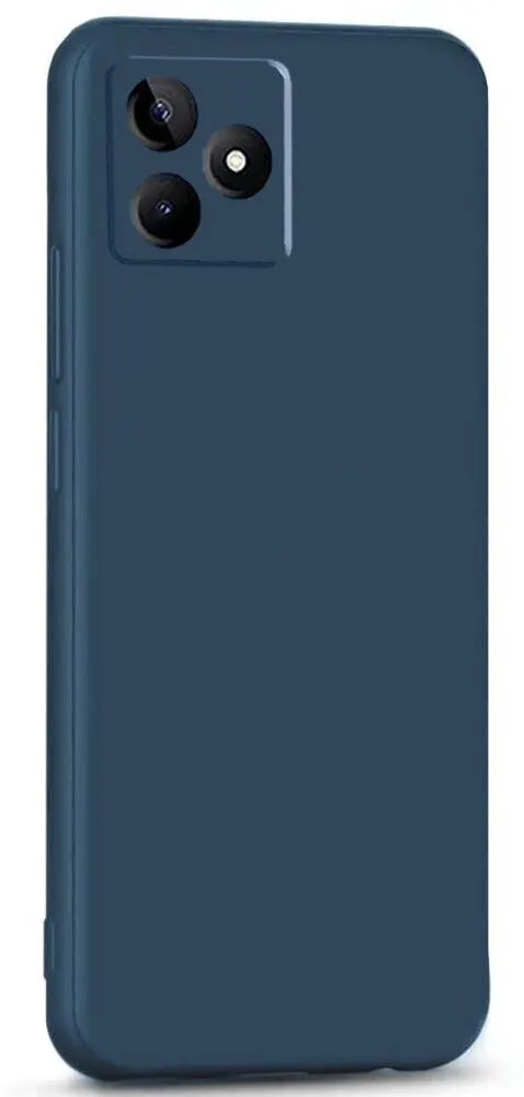 Micvir Back Cover for Realme Narzo N53 (Transparent, Blue, Dual Protection, Pack of: 1) — image 3 of 5