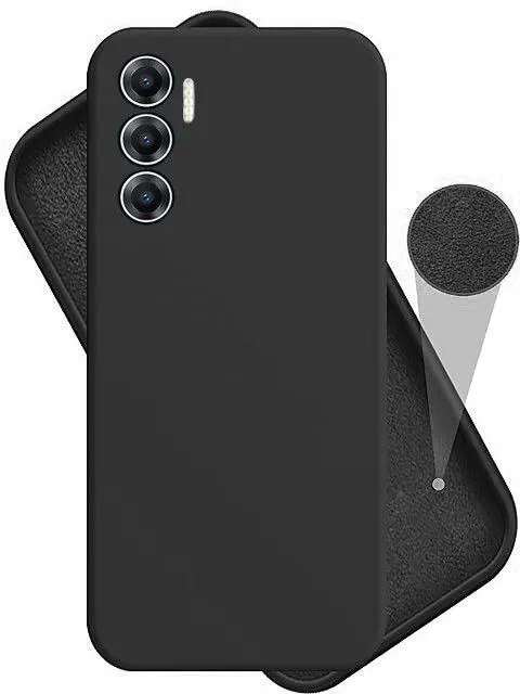 Micvir Back Cover for Infinix Zero 5G 2023 (Black, Dual Protection, Silicon, Pack of: 1) — image 5 of 5