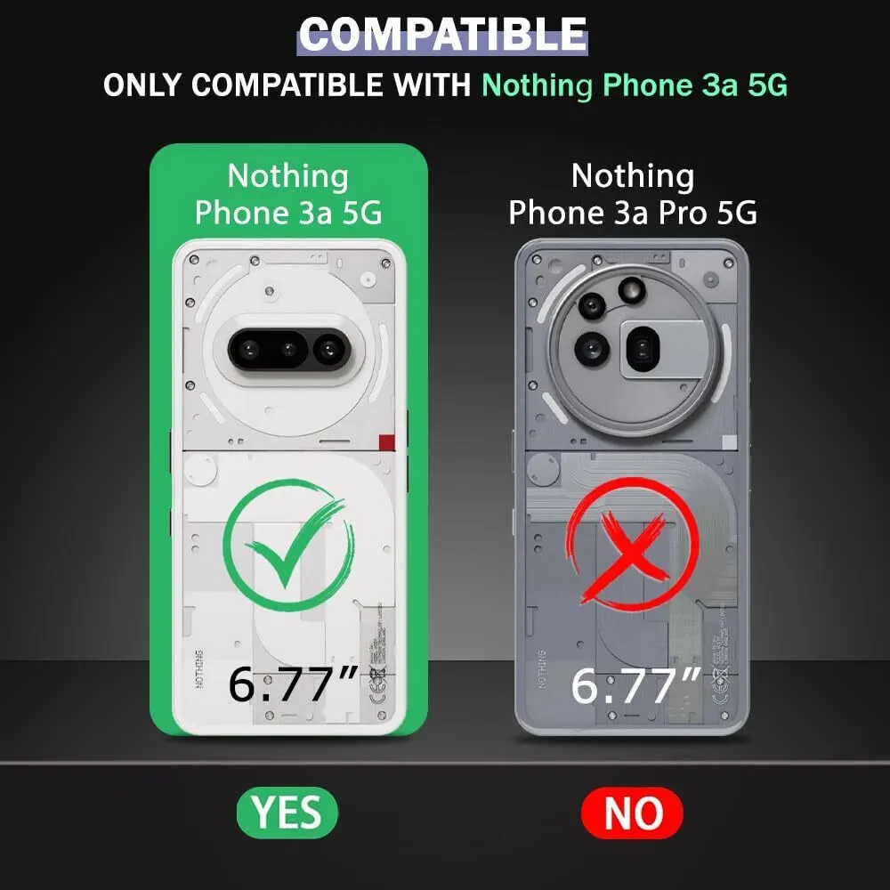 Micvir Back Cover for Nothing Phone (3a) (Brown, Silicon, Pack of: 1) — image 2 of 2