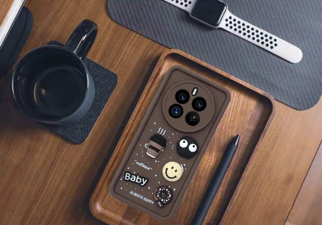 Micvir Back Cover for Realme Narzo 70 Pro 5G (Brown, Silicon, Pack of: 1) — image 4 of 4
