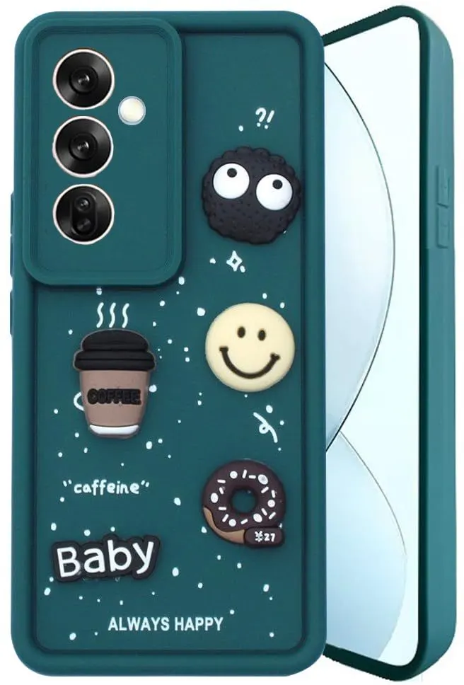 Micvir Back Cover for Samsung Galaxy A15 5G (Green, Silicon, Pack of: 1)