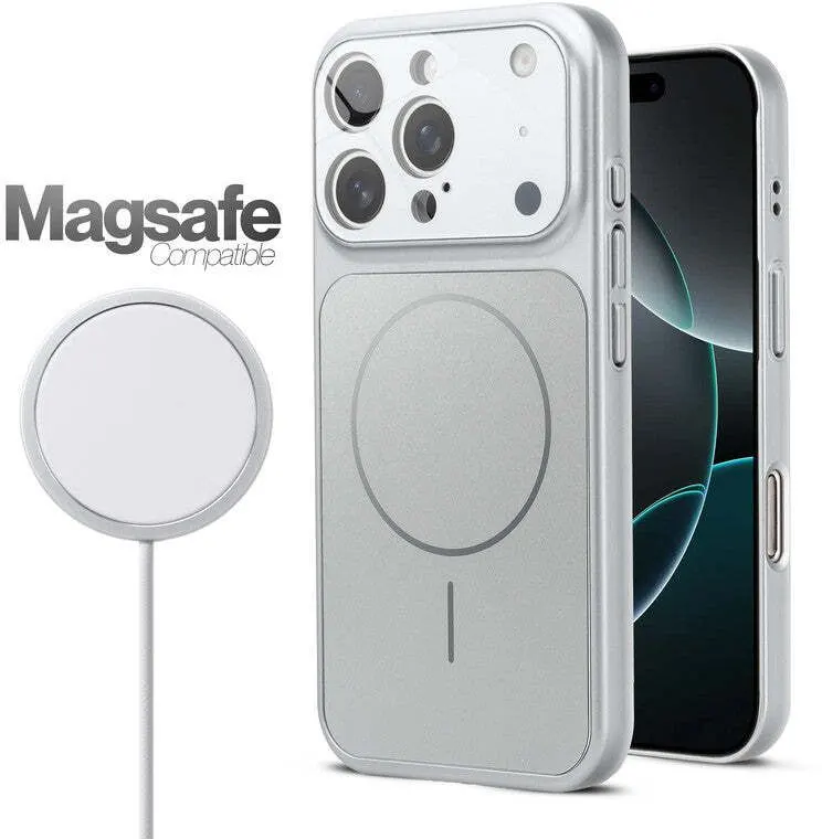 Xolia Back Cover for Apple iPhone 16 Pro (Silver, Shock Proof, Pack of: 1) — image 3 of 5