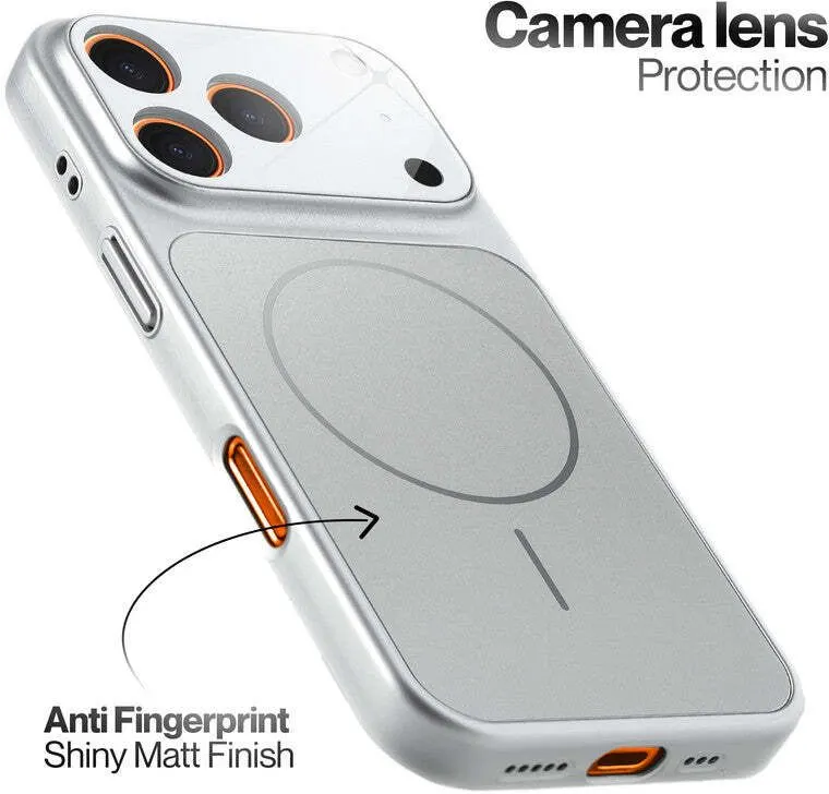 Xolia Back Cover for Apple iPhone 17 Pro Max (Silver, Shock Proof, Pack of: 1) — image 4 of 5