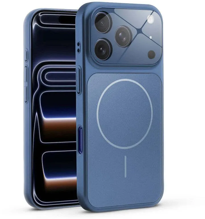 Xolia Back Cover for Apple iPhone 17 Pro (Blue, Shock Proof, Pack of: 1)