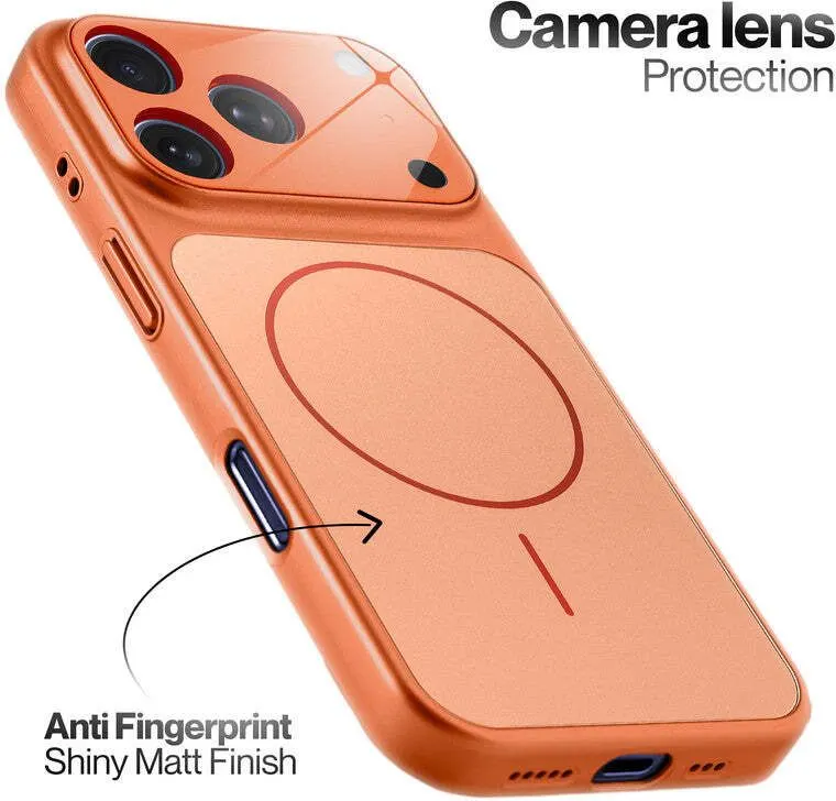 Xolia Back Cover for Apple iPhone 17 Pro (Orange, Shock Proof, Pack of: 1) — image 4 of 5