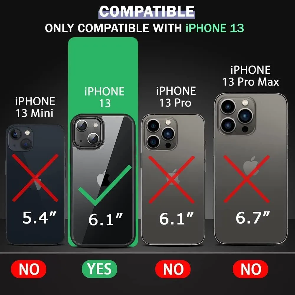 Xolia Back Cover for Apple iPhone 13 (Pink, Shock Proof, Polycarbonate, Silicon, Pack of: 1) — image 2 of 5