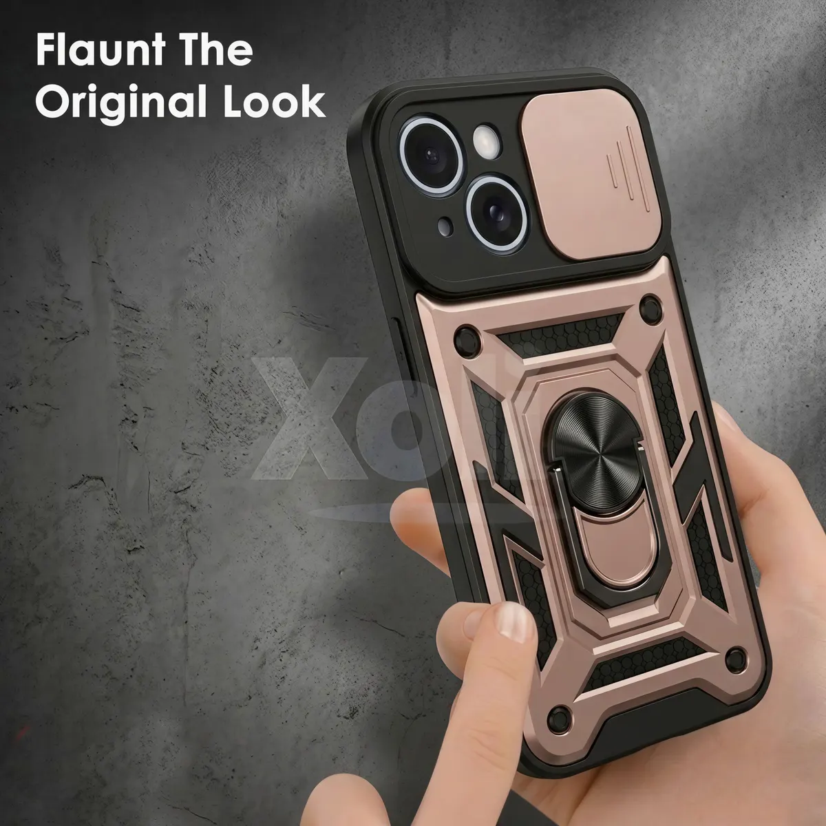 Xolia Back Cover for Apple iPhone 13 (Pink, Shock Proof, Polycarbonate, Silicon, Pack of: 1) — image 5 of 5
