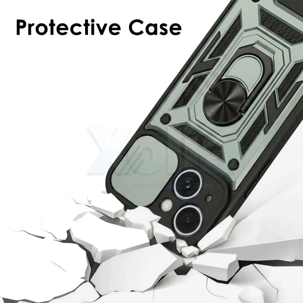 Xolia Back Cover for Apple iPhone 14 (Green, Shock Proof, Polycarbonate, Silicon, Pack of: 1) — image 3 of 4