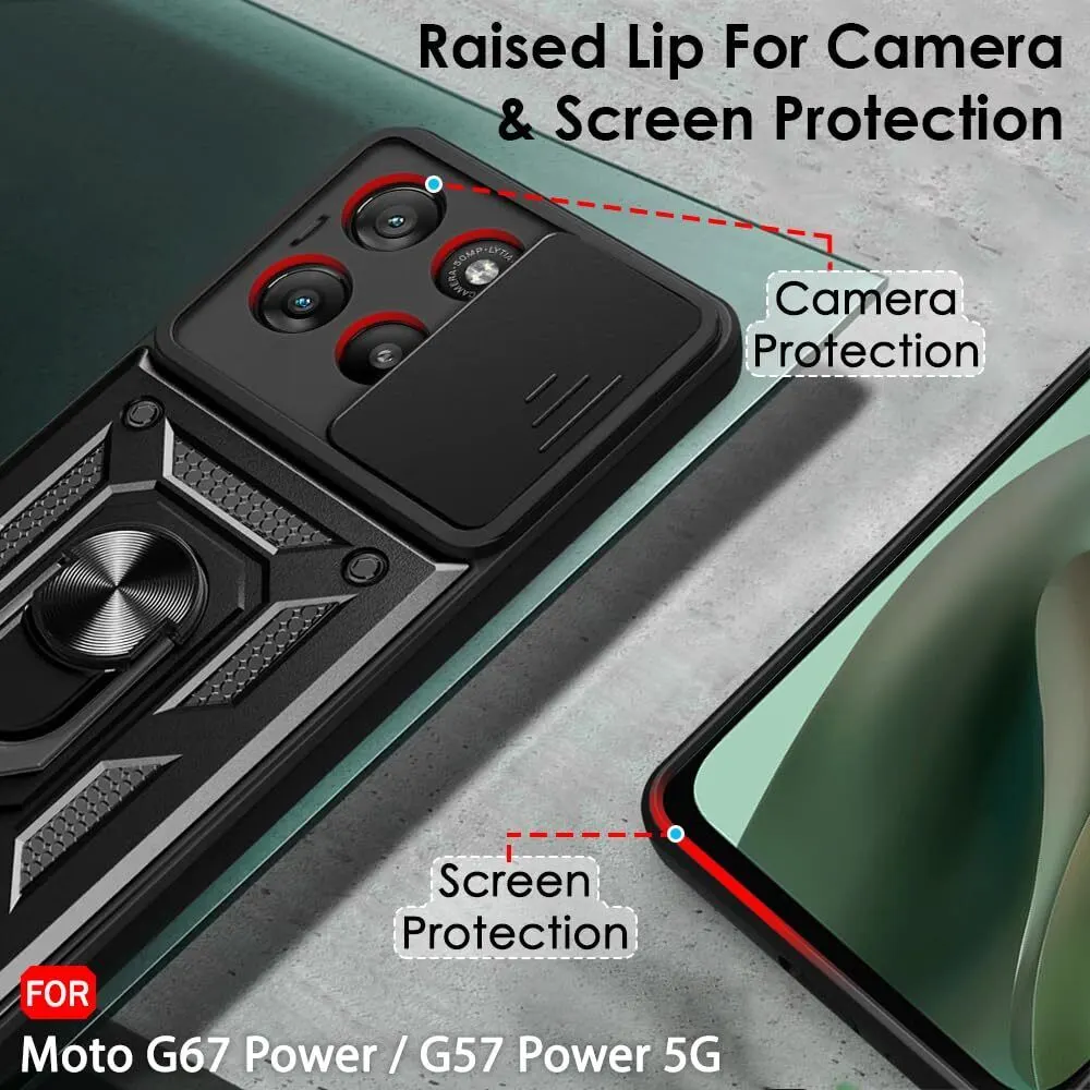 Xolia Back Cover for Motorola Moto G67 Power 5G (Black, Shock Proof, Pack of: 1) — image 3 of 5