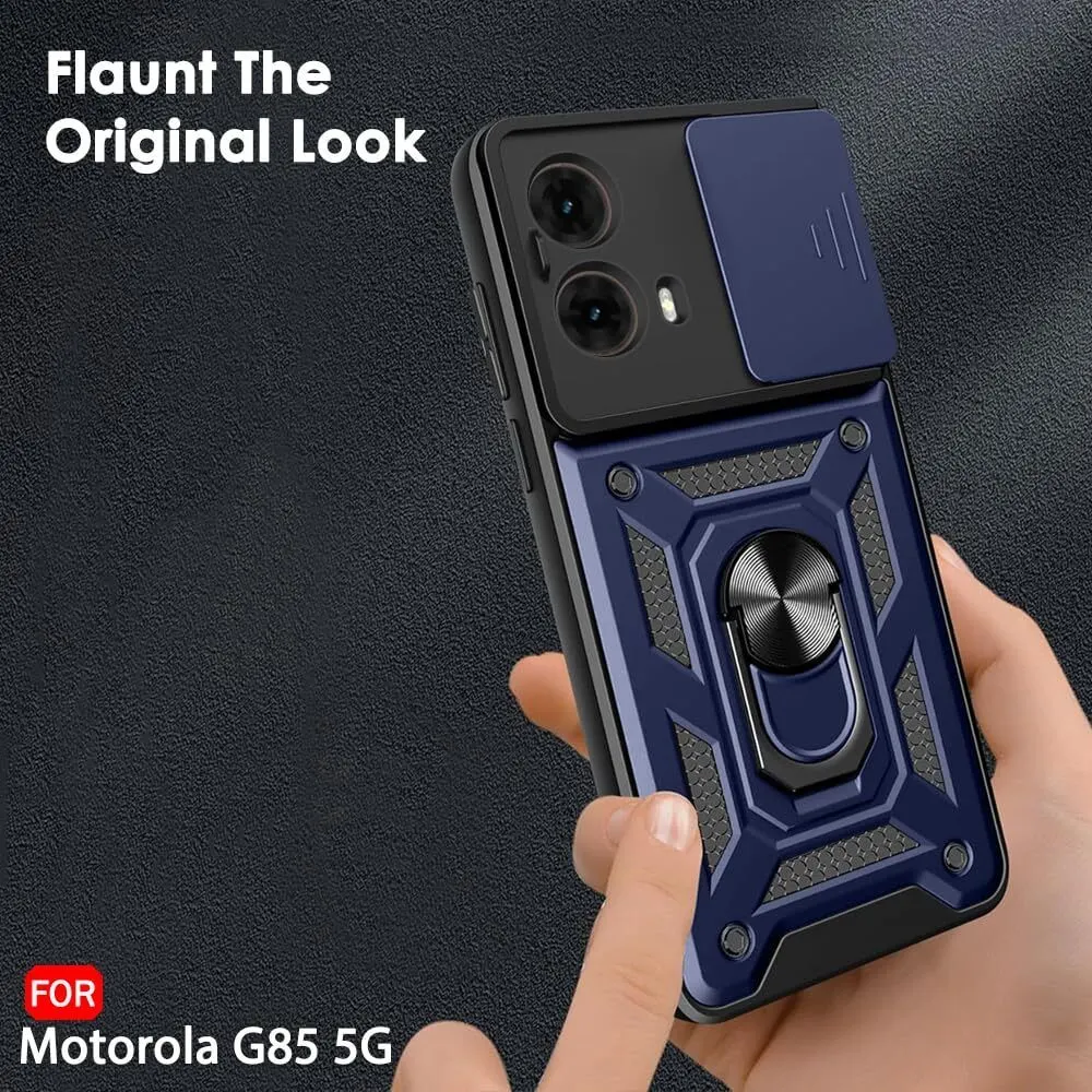 Micvir Back Cover for MOTOROLA G85 5G (Blue, Shock Proof, Pack of: 1) — image 3 of 5