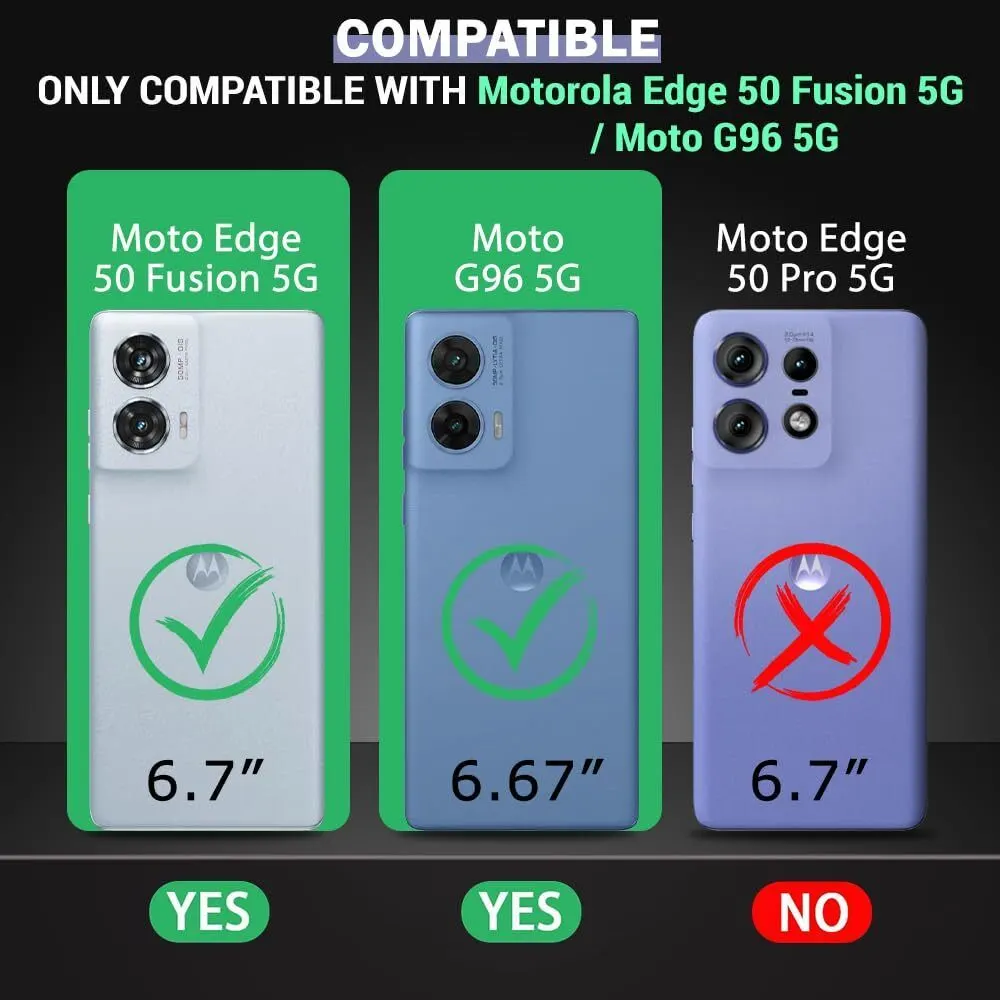 Micvir Back Cover for Motorola Moto G96 5G (Black, Shock Proof, Pack of: 1) — image 2 of 5