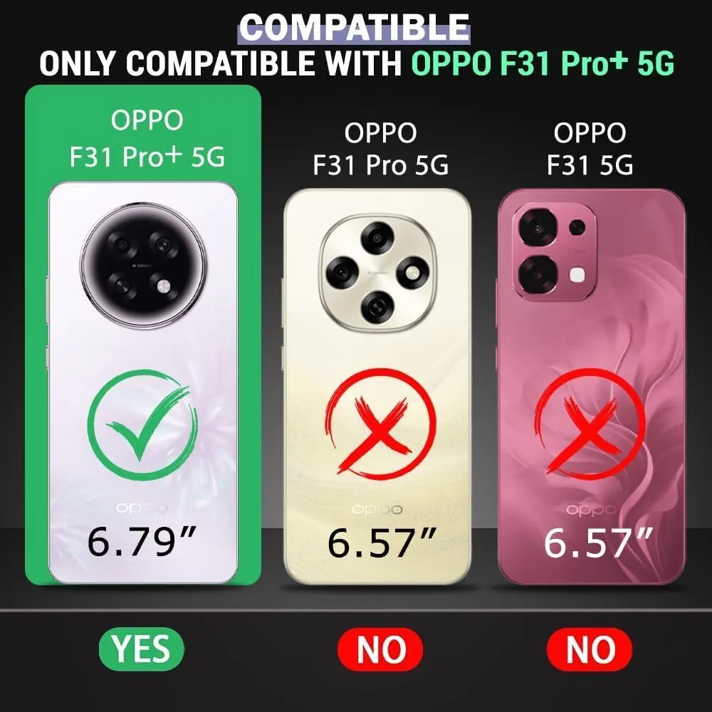 Xolia Back Cover for OPPO F31 Pro Plus 5G (Black, Shock Proof, Polycarbonate, Silicon, Pack of: 1) — image 2 of 5