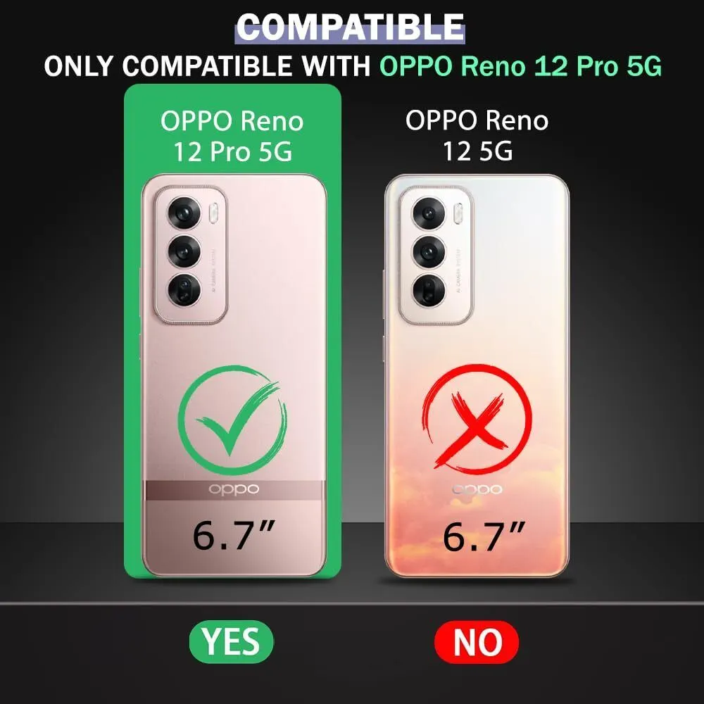 Micvir Back Cover for Oppo Reno 12 Pro 5G (Blue, Shock Proof, Pack of: 1) — image 2 of 4
