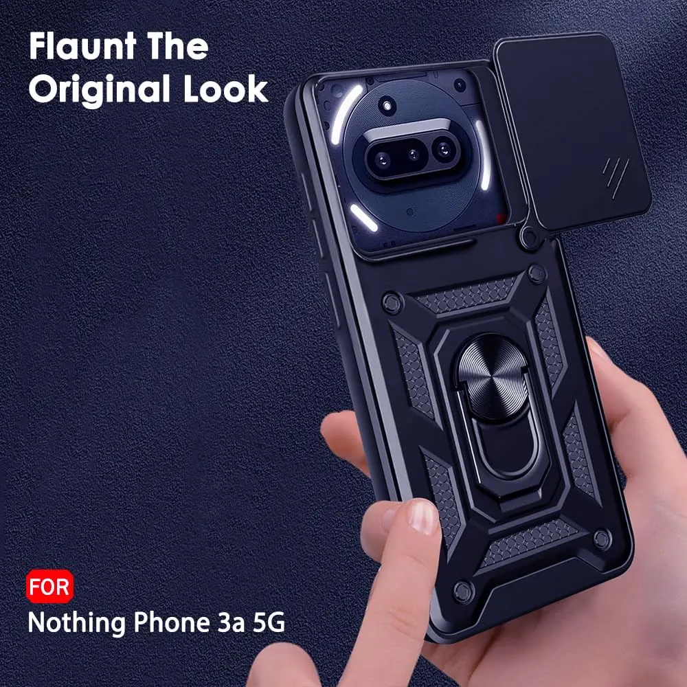 Micvir Back Cover for Nothing Phone (3a) (Blue, Shock Proof, Pack of: 1) — image 3 of 5