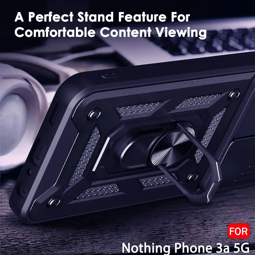 Micvir Back Cover for Nothing Phone (3a) (Blue, Shock Proof, Pack of: 1) — image 4 of 5