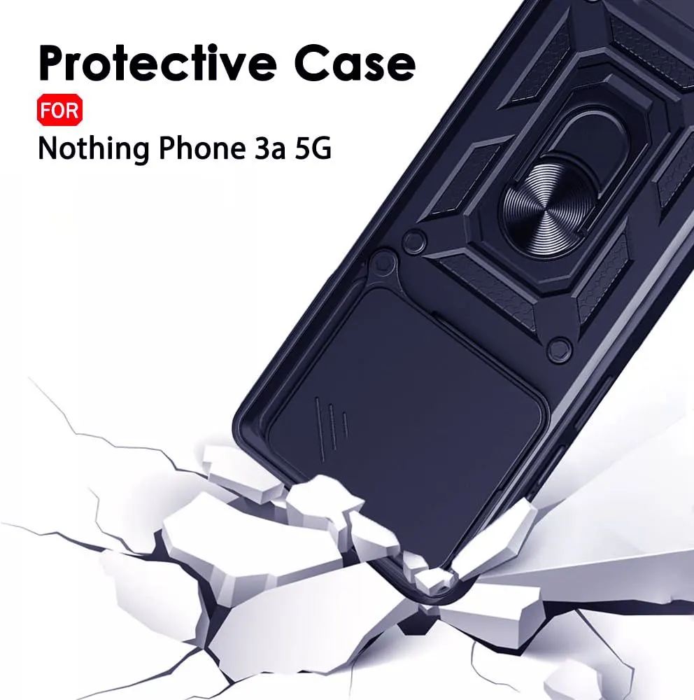 Micvir Back Cover for Nothing Phone (3a) (Blue, Shock Proof, Pack of: 1) — image 5 of 5