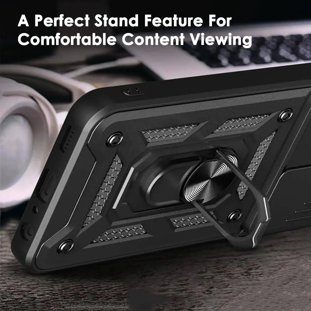 Micvir Back Cover for Realme 14T 5G (Black, Shock Proof, Pack of: 1) — image 4 of 4
