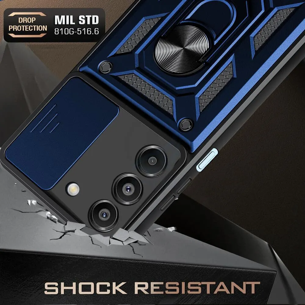 Micvir Back Cover for Realme 14X 5G (Blue, Shock Proof, Pack of: 1) — image 2 of 4