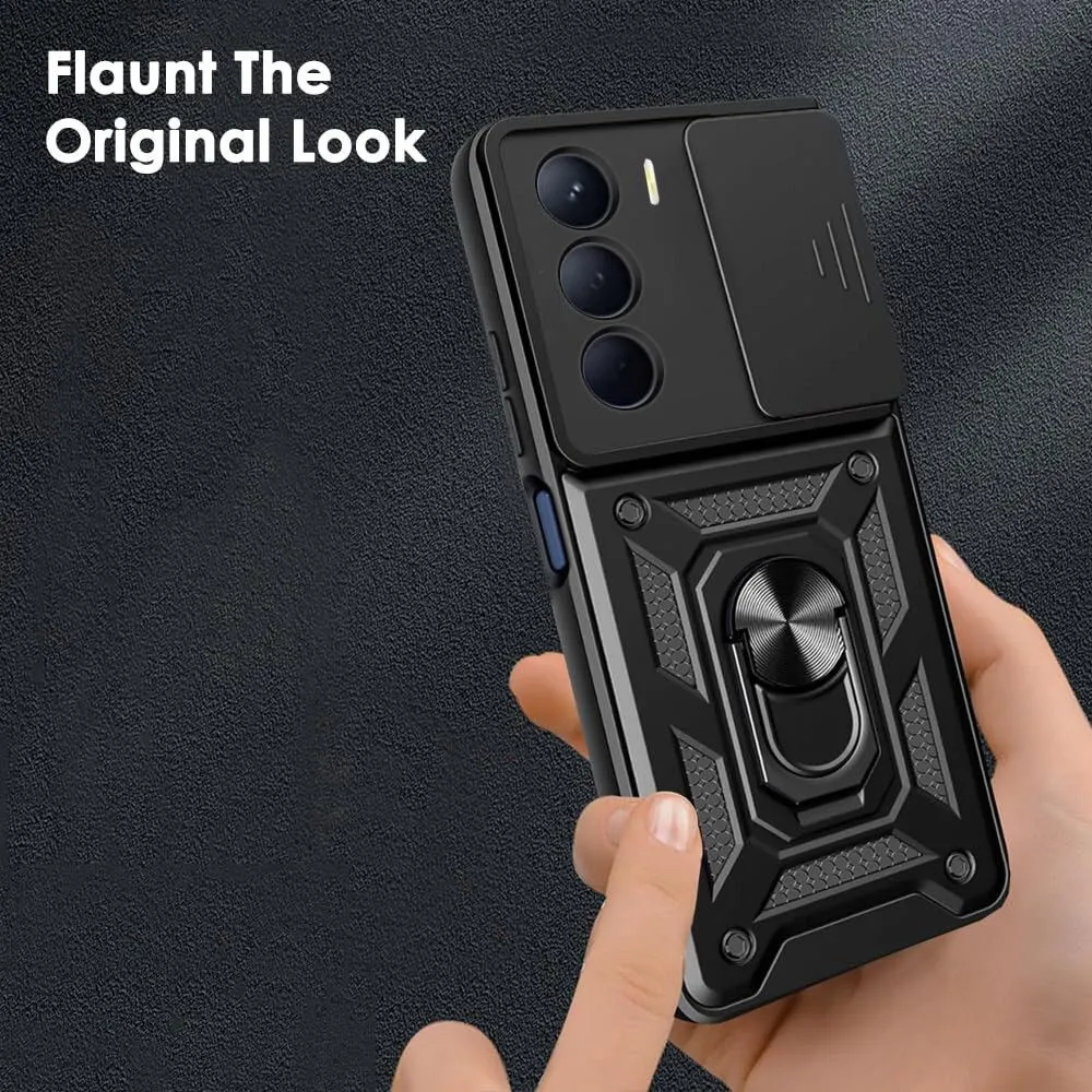 Micvir Back Cover for Realme Narzo 80 Lite 5G (Black, Shock Proof, Pack of: 1) — image 3 of 4