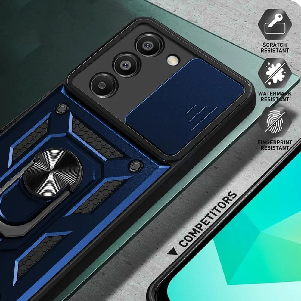 Micvir Back Cover for Realme Narzo 80x 5G (Blue, Shock Proof, Pack of: 1) — image 3 of 4
