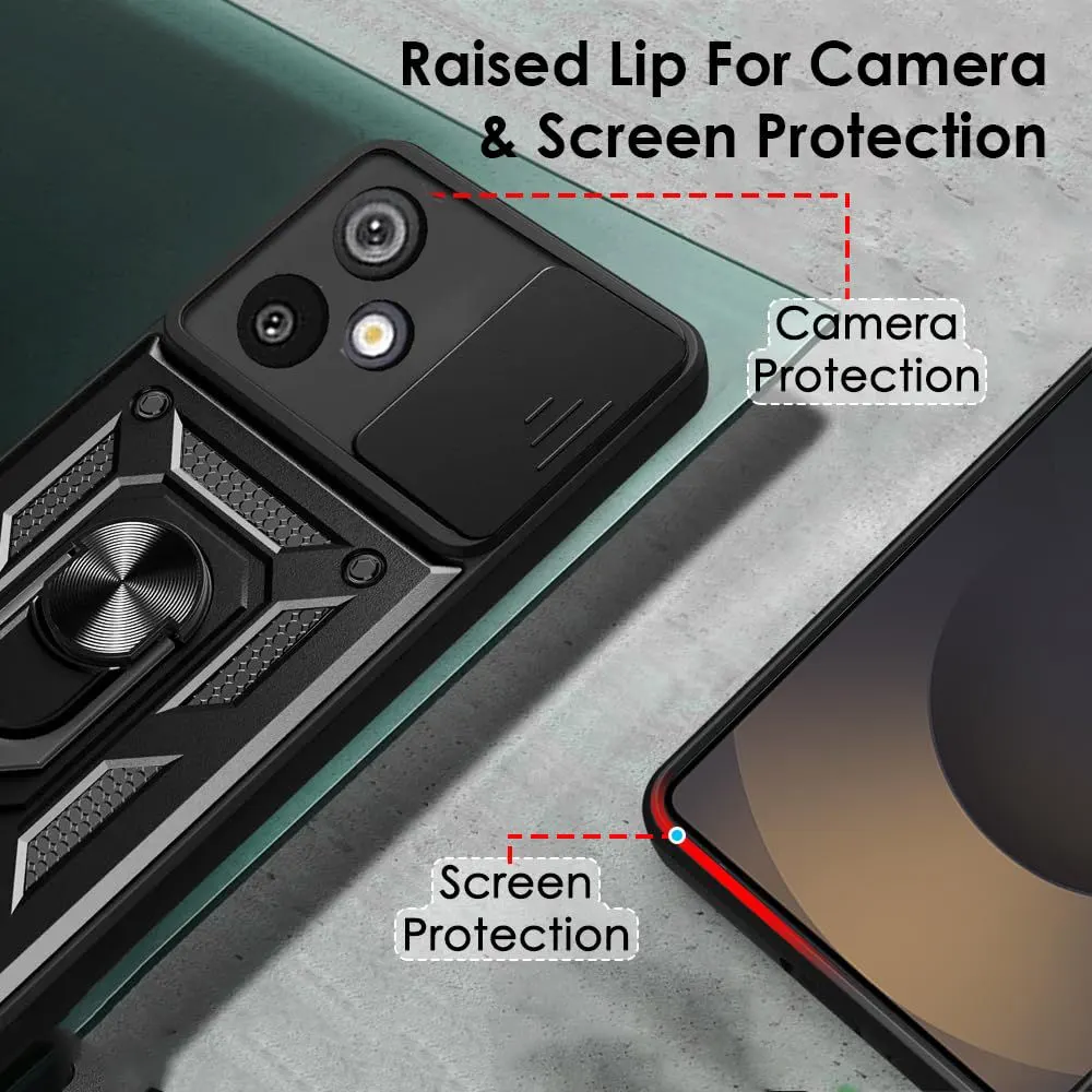 Micvir Back Cover for Samsung Galaxy A05 (Black, Shock Proof, Polycarbonate, Silicon, Pack of: 1) — image 2 of 5