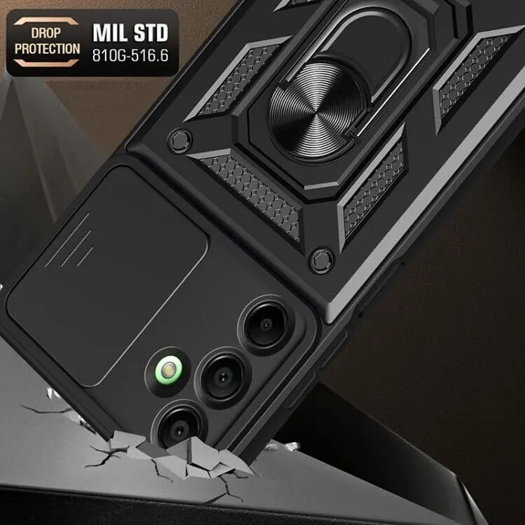 Micvir Back Cover for Samsung Galaxy A16 5G (Black, Shock Proof, Pack of: 1) — image 3 of 4