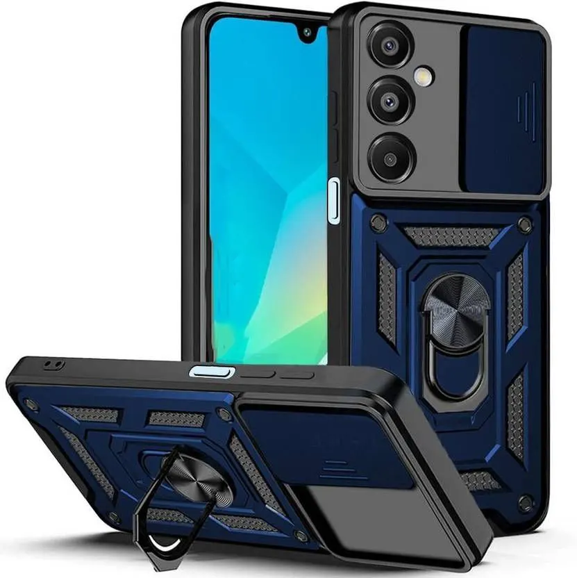 Micvir Back Cover for Samsung Galaxy F15 5G (Blue, Shock Proof, Pack of: 1)